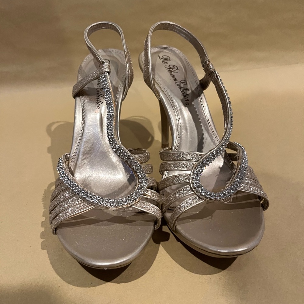 GOLD with slight pink undertone HIGH HEELS